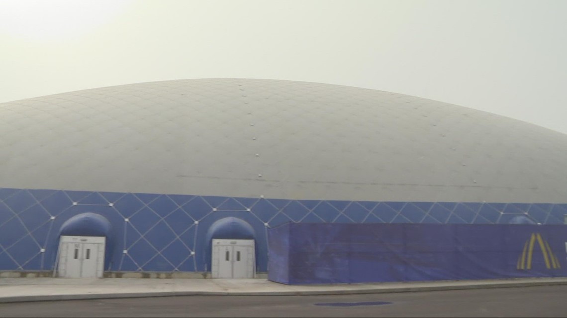 Hall of Fame Village performance center gets dome in Canton