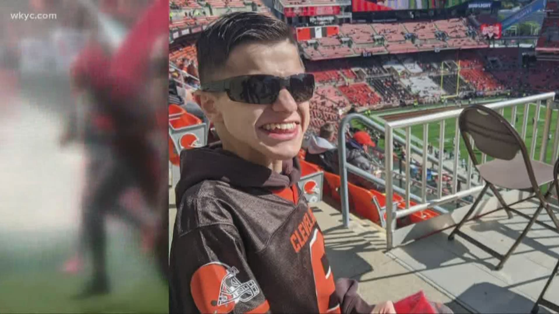 A Browns fan in a wheel chair had to be carried to his seat at Sunday's game due to able bodied people occupying the seats. The Browns organization has reached out.