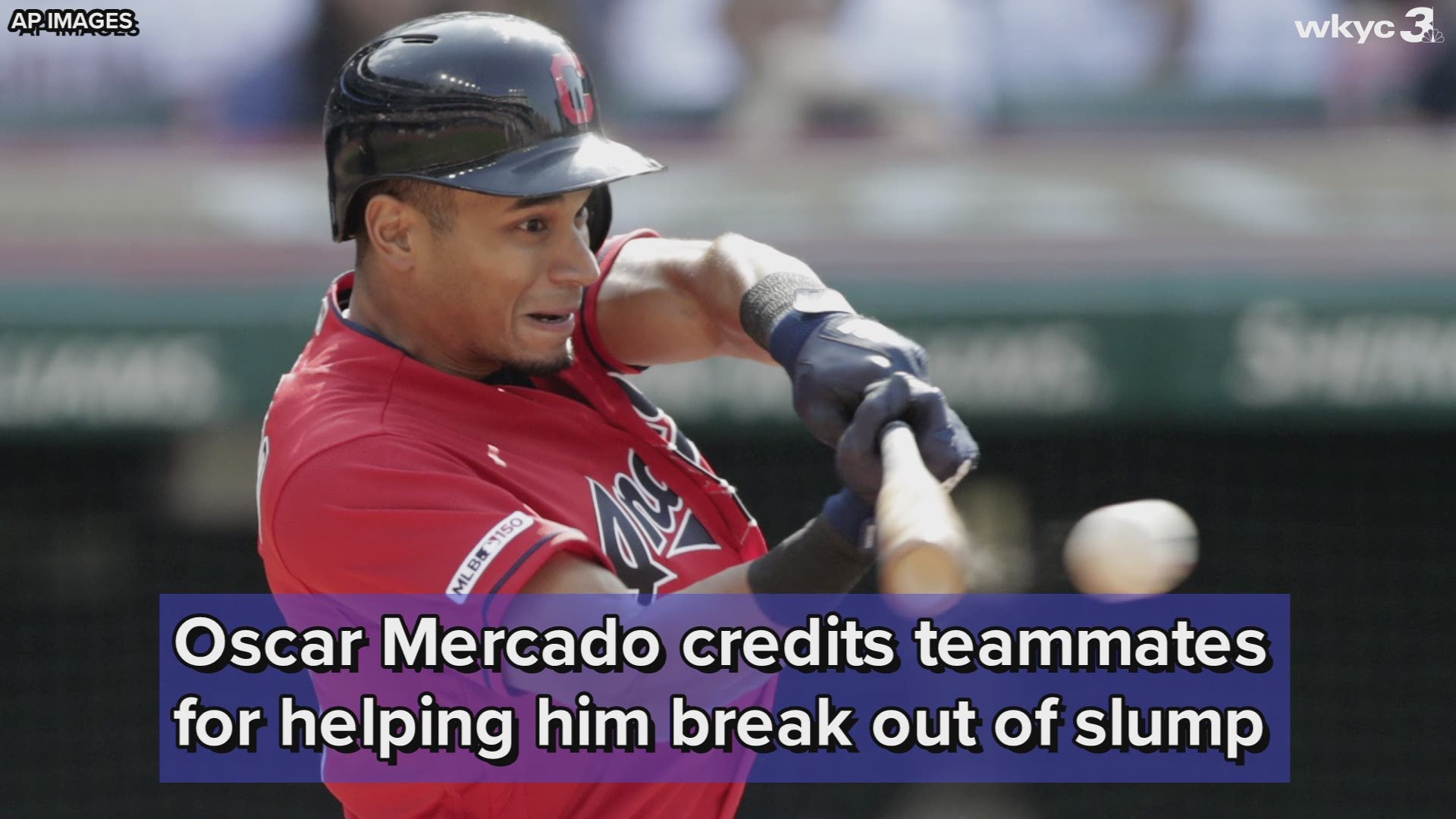 Oscar Mercado has broken out of a recent slump with three home runs in the last two games.