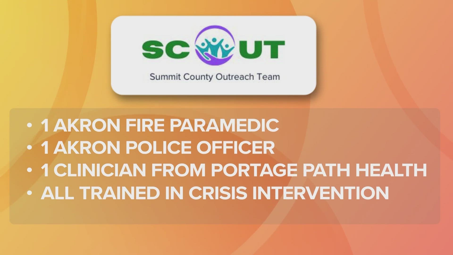 SCOUT, or the Summit County Outreach Team, will begin operations in early 2024.