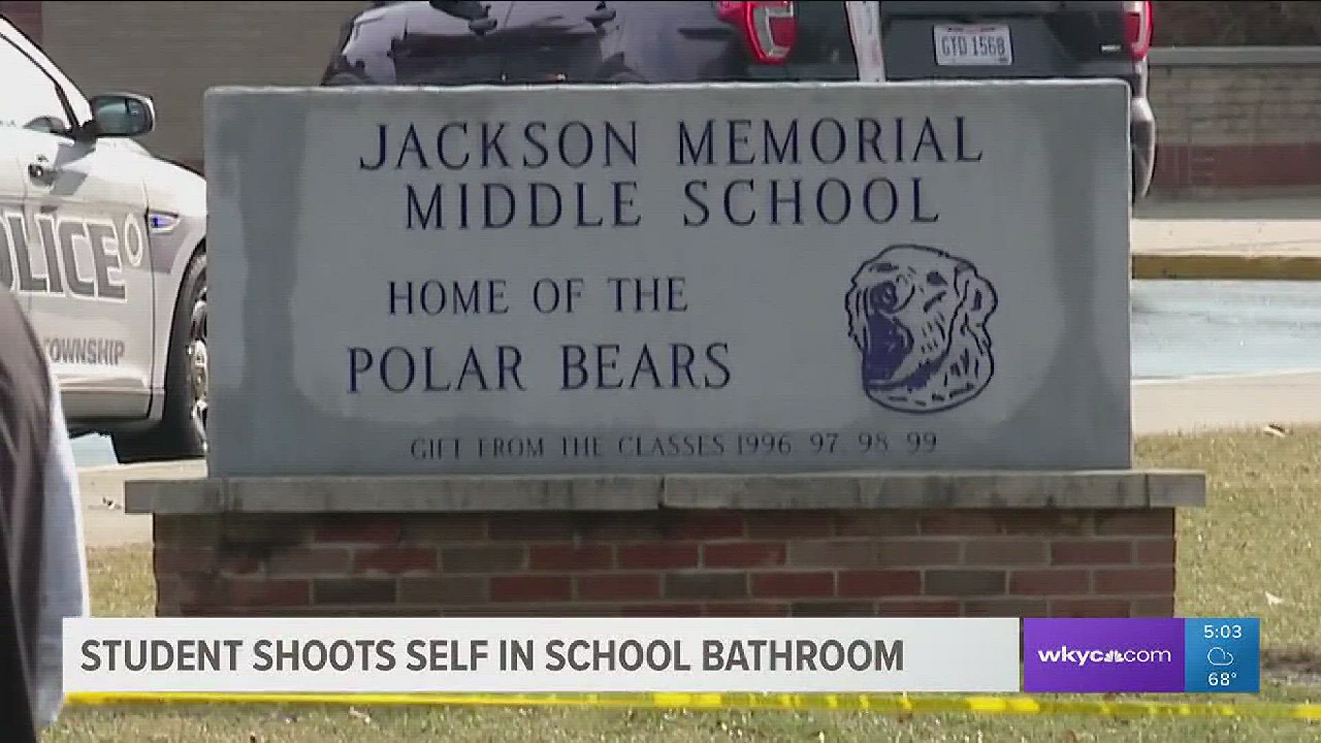 Jackson Township middle school student shoots self in school bathroom