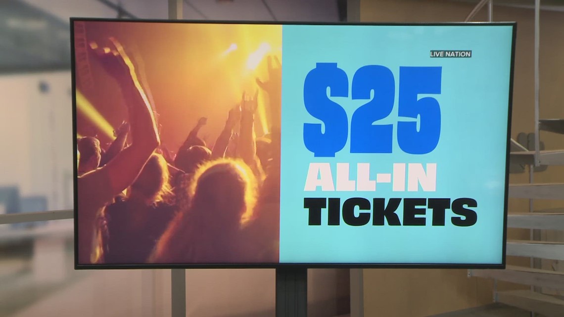 Live Nation's Concert Week is back with $25 all-in tickets to the summer's hottest shows.
