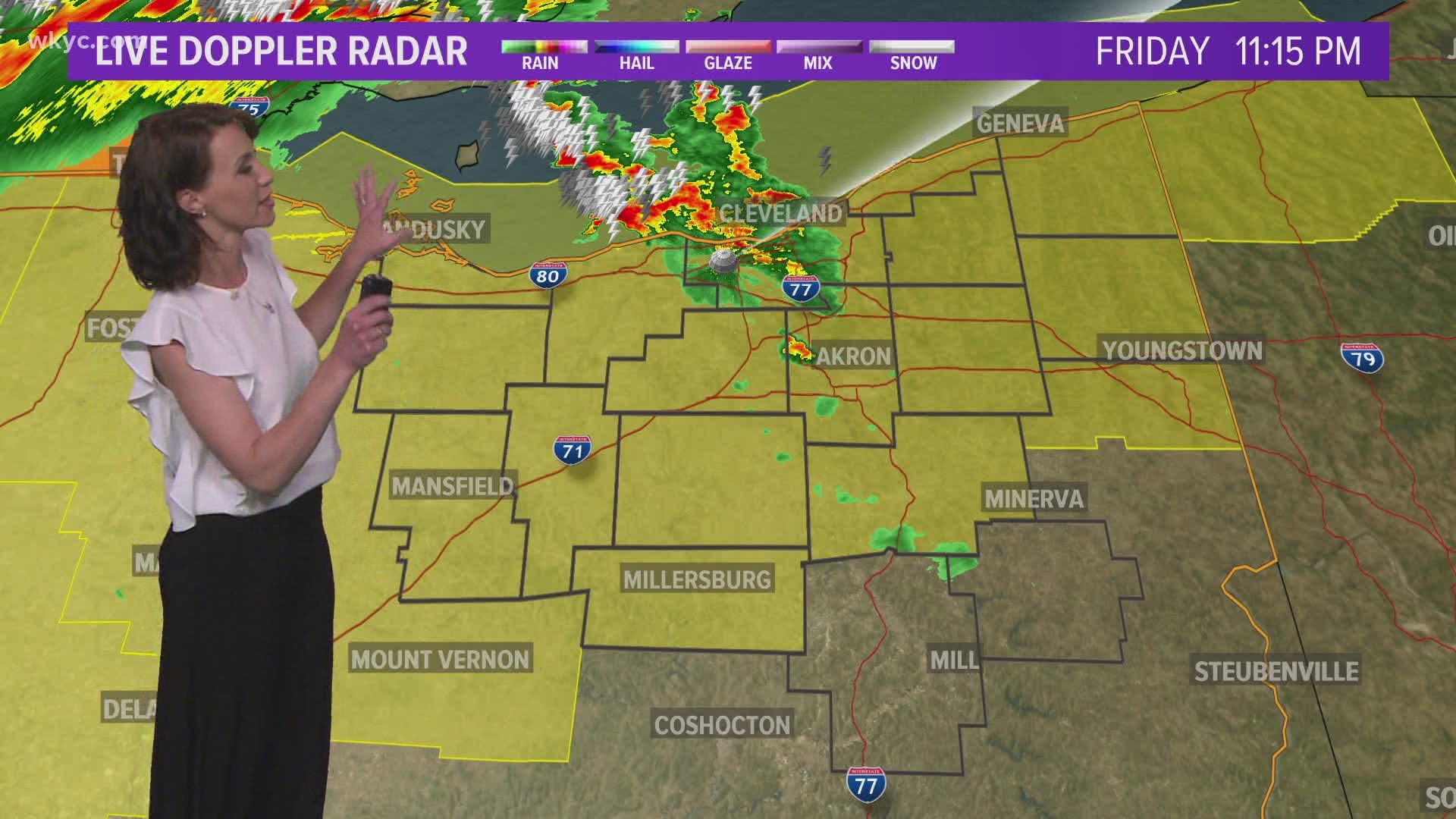 Severe Thunderstorm Watch In Effect For Most Of Northeast Ohio Through 6 00 A M Wkyc Com