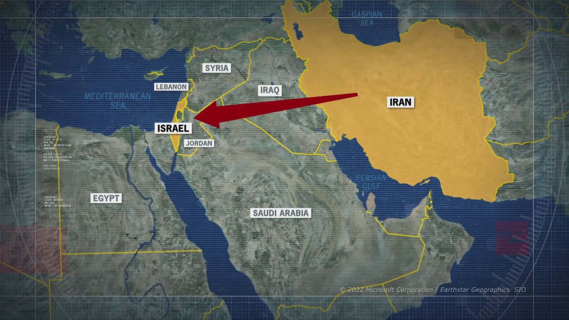 The attack marks the first time Iran has ever launched such a large military assault on Israel, despite decades of enmity.