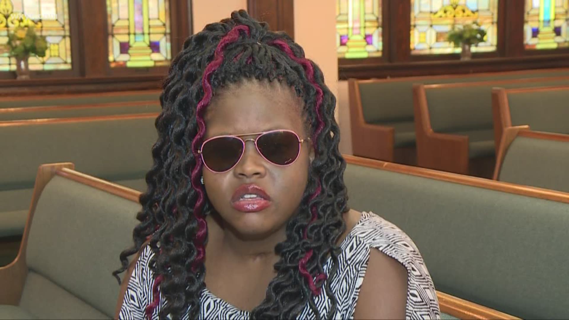 Akron woman discusses life after being shot by boyfriend