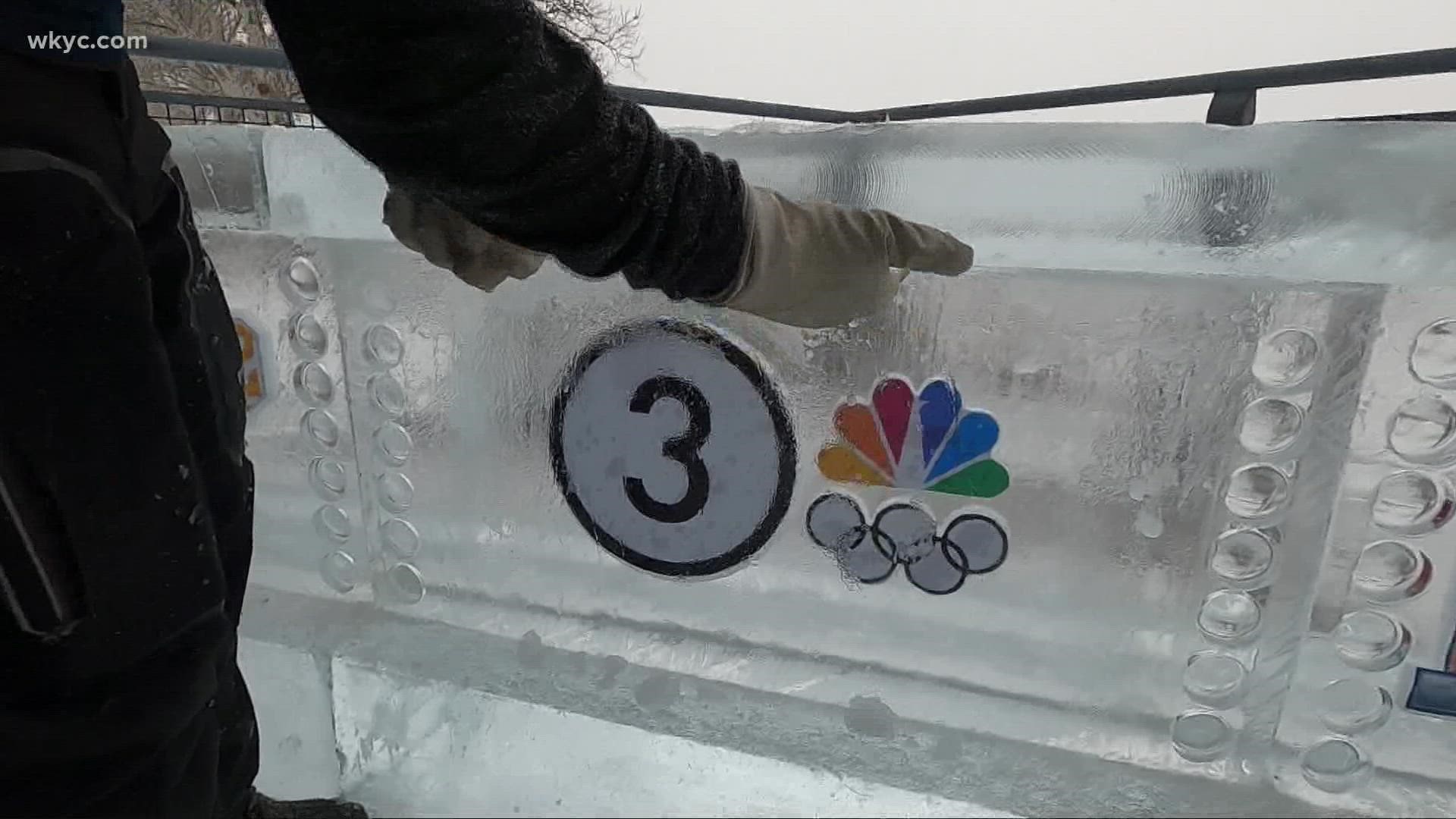 We couldn't have picked a better day for the return of 3News' Ice Desk!