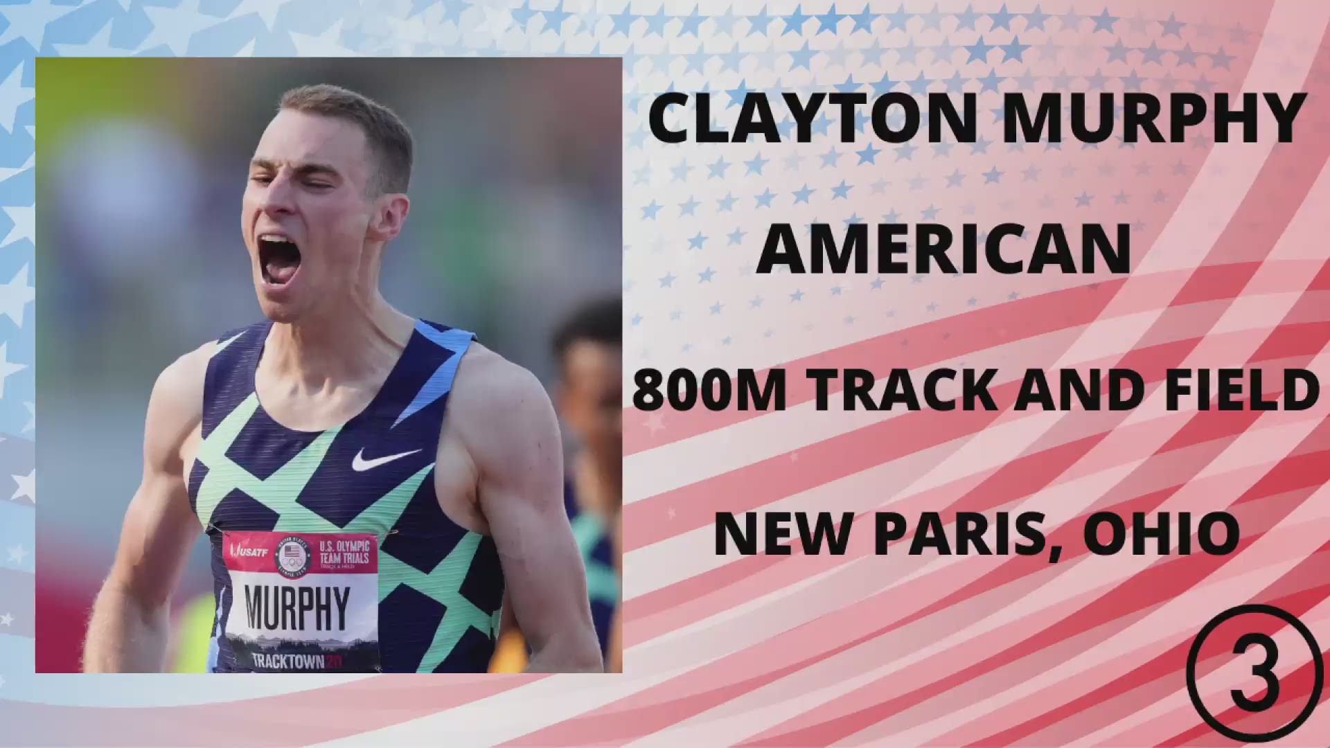 At Akron, Murphy won the 2016 NCAA outdoor 1,500-meter title and the 800-meter indoor title. He won bronze in the 800-meter race in the 2016 Olympics in Rio.