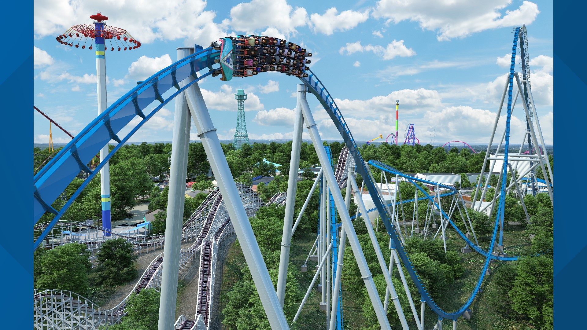 New Kings Island roller coaster completes first test run