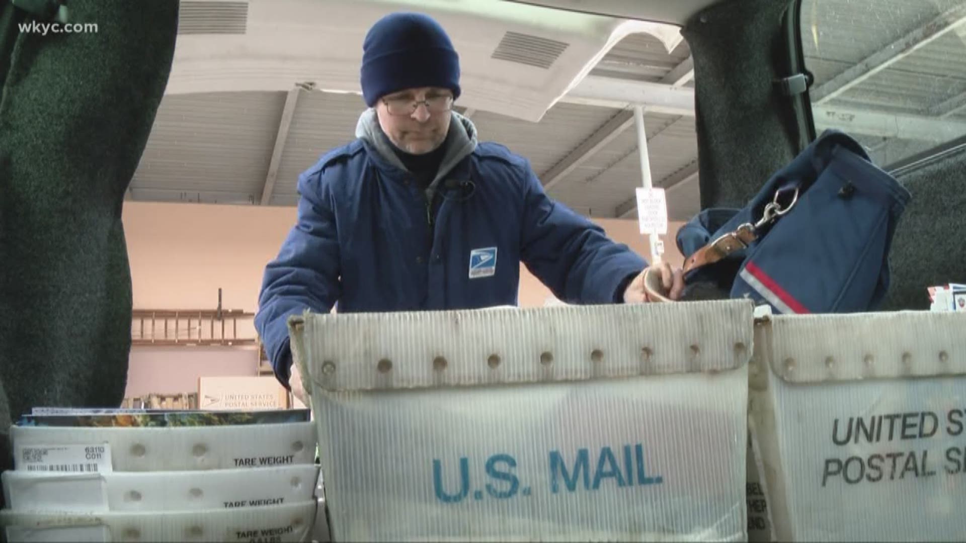 Jan. 30, 2019: The United States Postal Service has declared that its carriers will not deliver mail to several areas in Northeast Ohio today because of below-zero-temperatures. Areas with the following 3-digit zip code beginnings will not be serviced: 441,458, 452, 430-432.