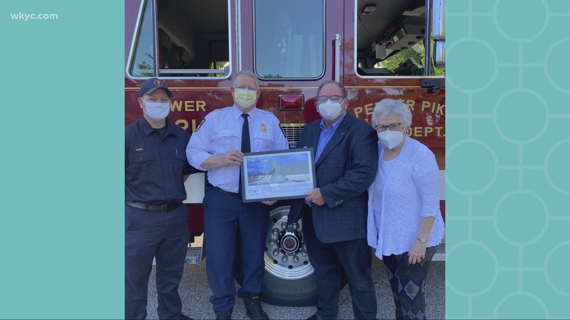 Pepper Pike Fire Department honored by Jewish National Fund 9/11