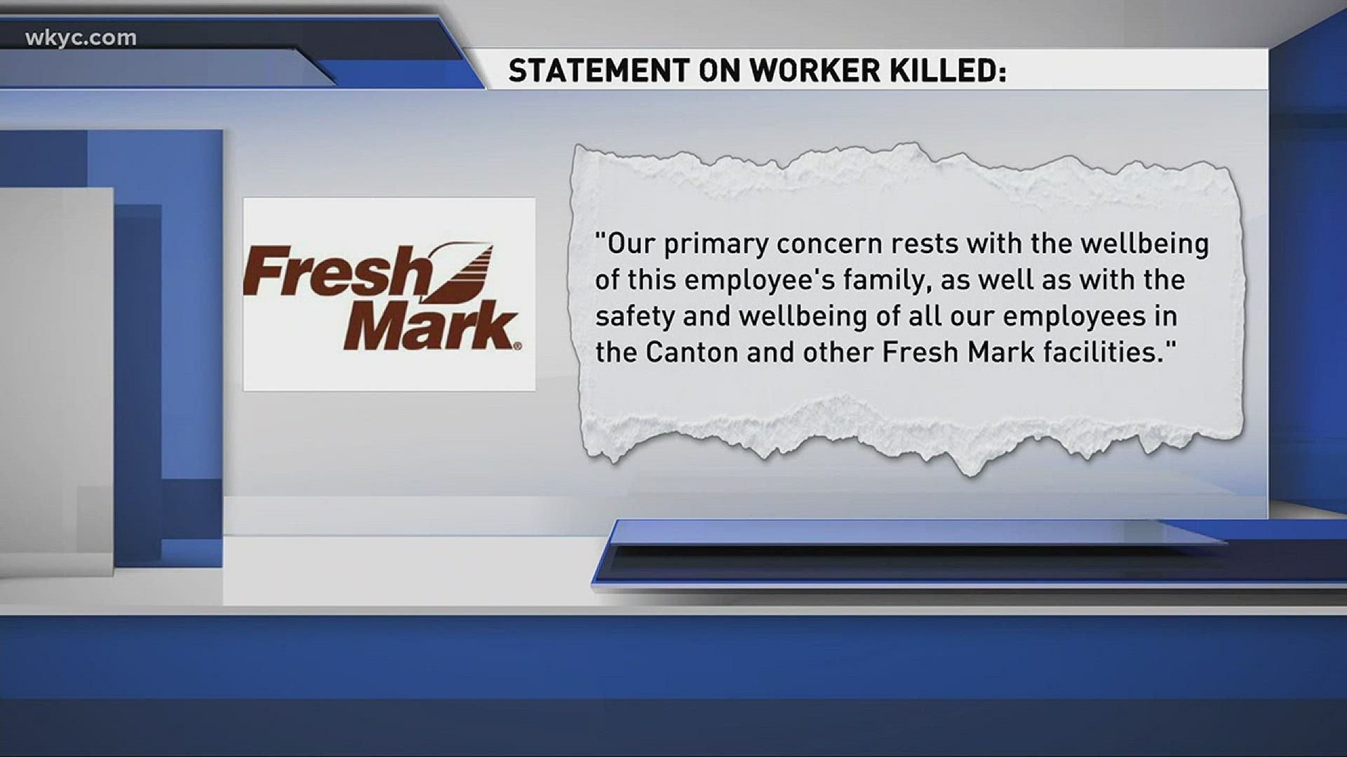 Fresh Mark employee killed by machine