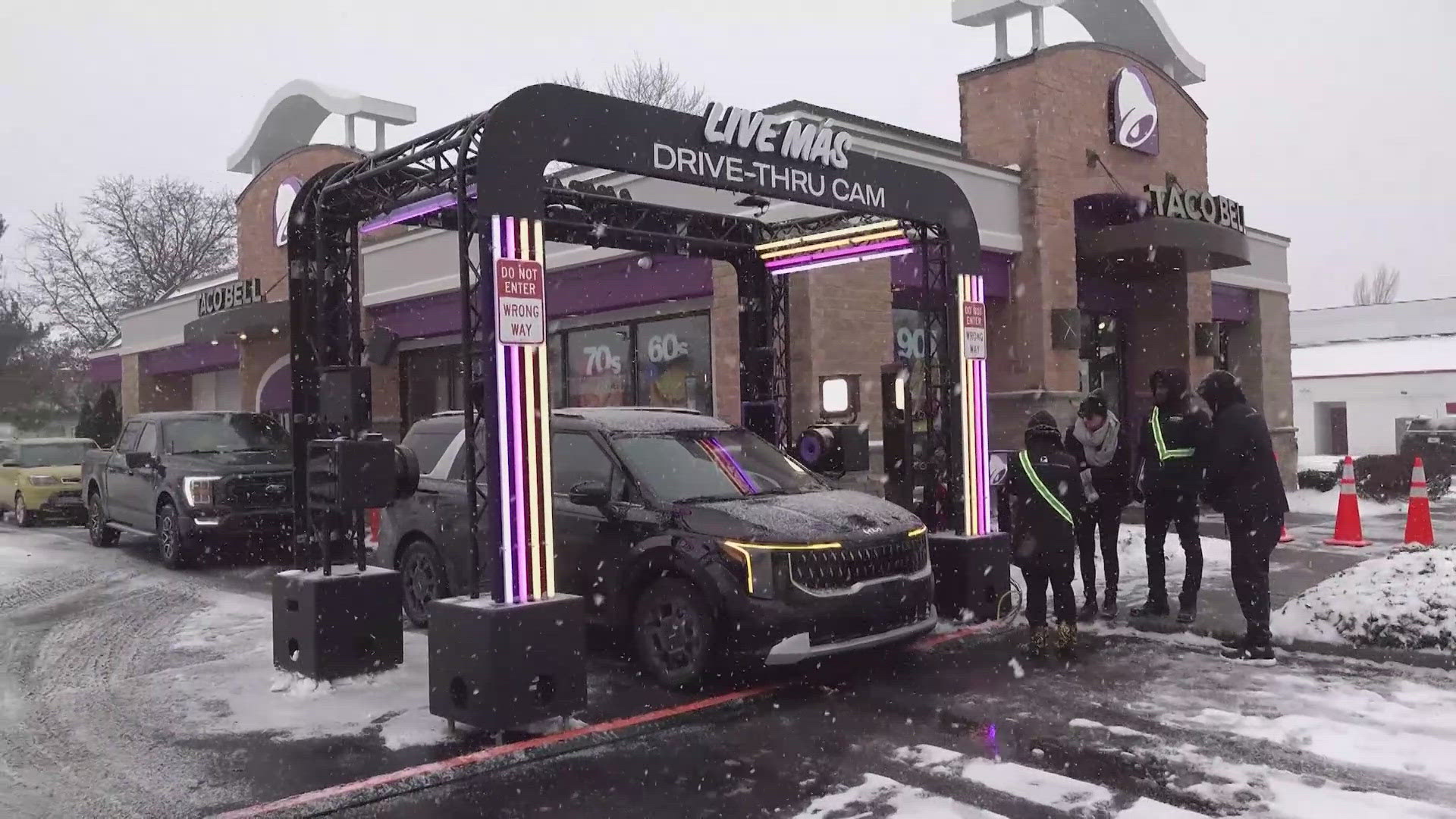 Taco Bell is launching Live Mas Drive-Thru Cams at five locations nationwide -- including one in Middleburg Heights.