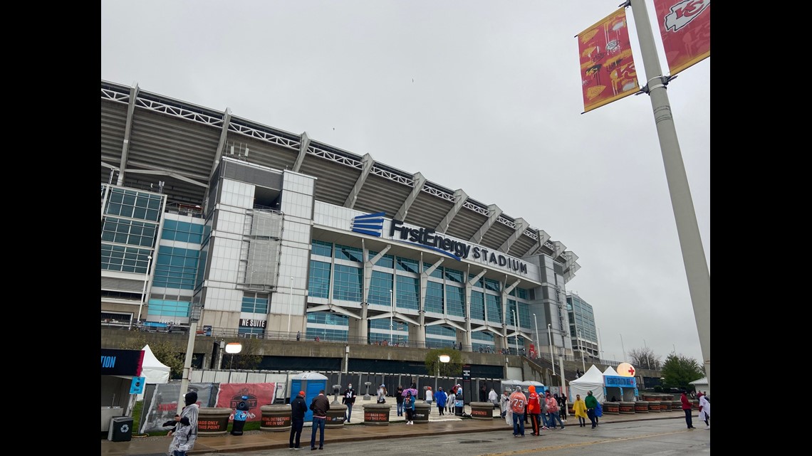 FirstEnergy signage removed from Cleveland Browns Stadium - Axios Cleveland