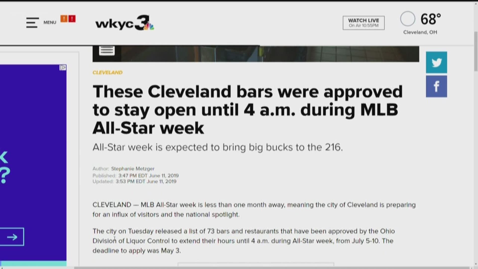 73 Cleveland bars approved to stay open late during All star weekend