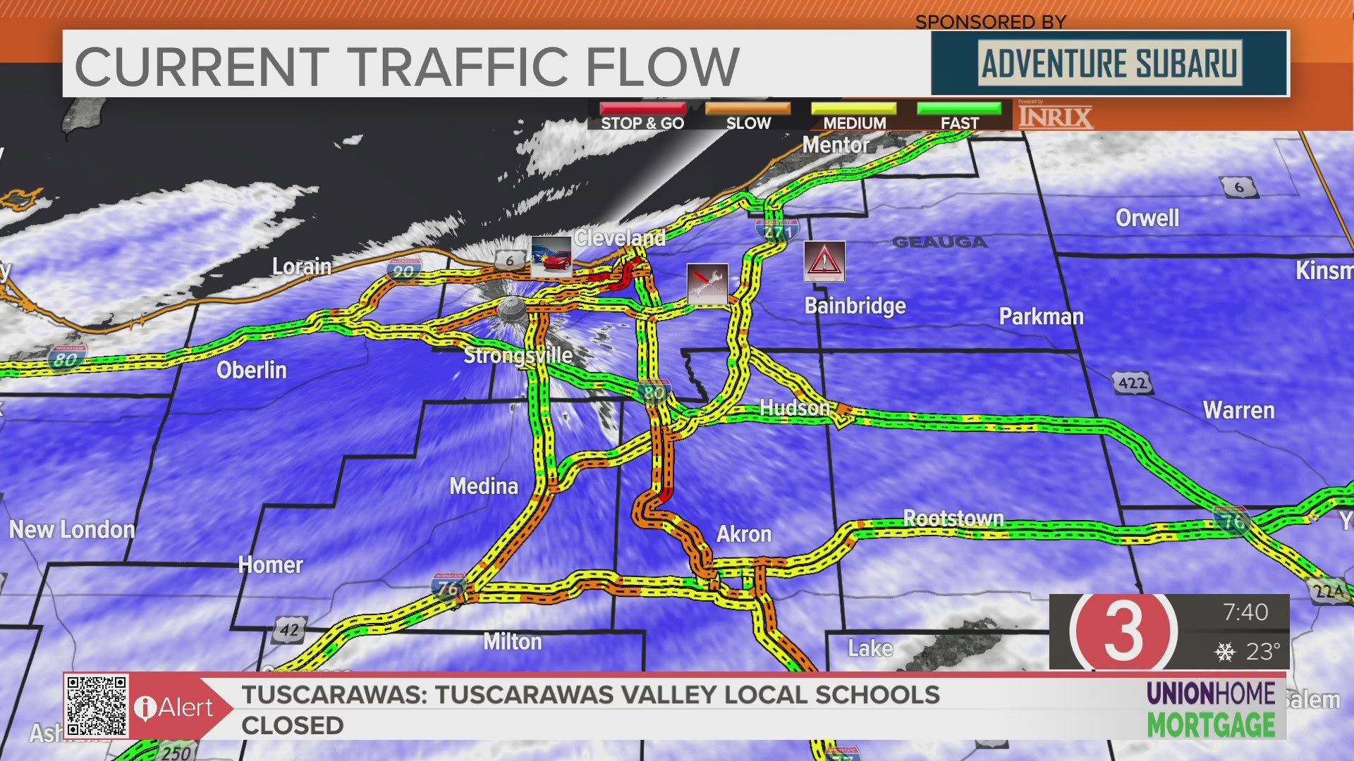Weather Impact Alert Lakeeffect snow and gusty winds