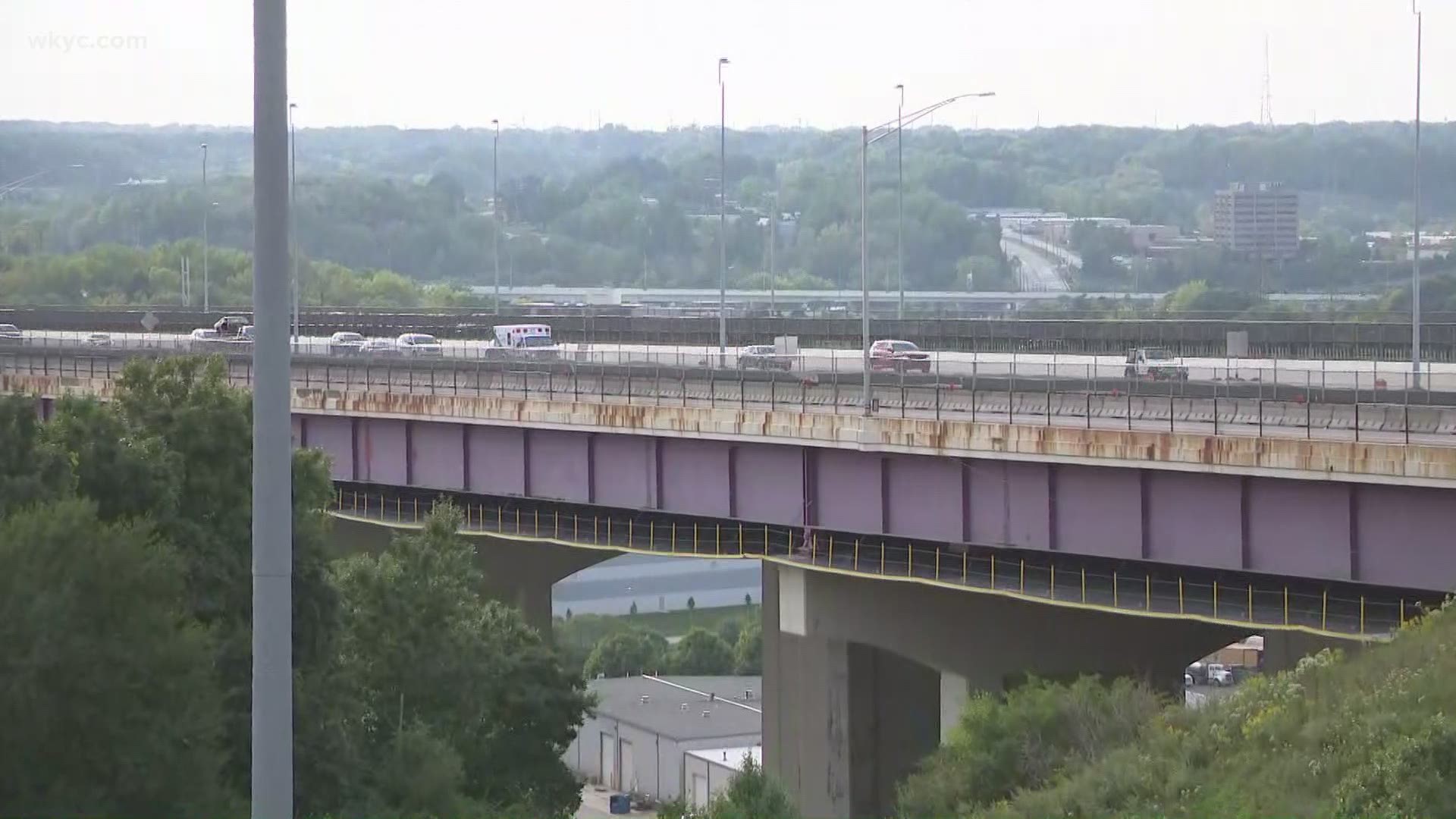 All eastbound traffic has been moved to the new bridge, creating some changes for drivers. Andrew Horansky reports.