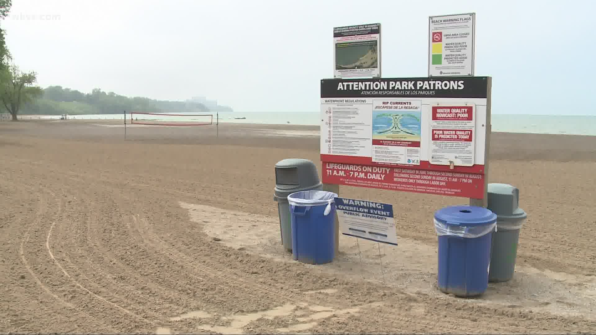 Edgewater Beach Under Advisory After Storms Cause Sewage Overflow