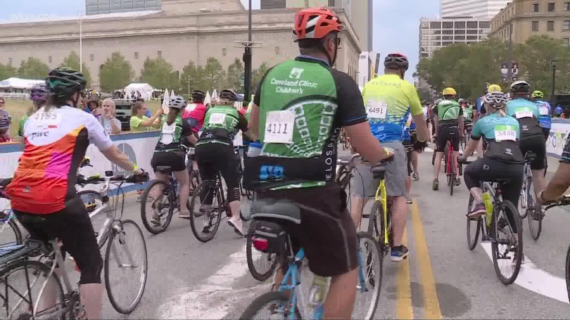 This year, participants can bike, run, walk, swim or even canoe their way to their goal. Maureen Kyle has a preview of how this year's event will work.