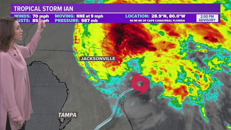 Ian leaves trail of devastation through Florida, downgraded to tropical storm