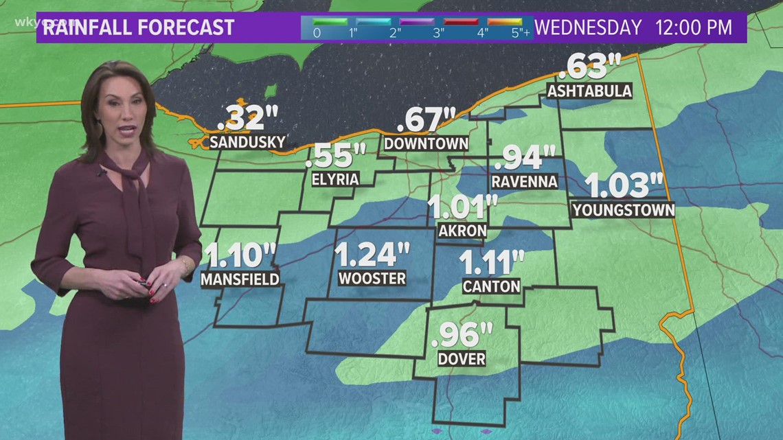 Cleveland weather forecast Springlike For Now, Late Week Winter Storm