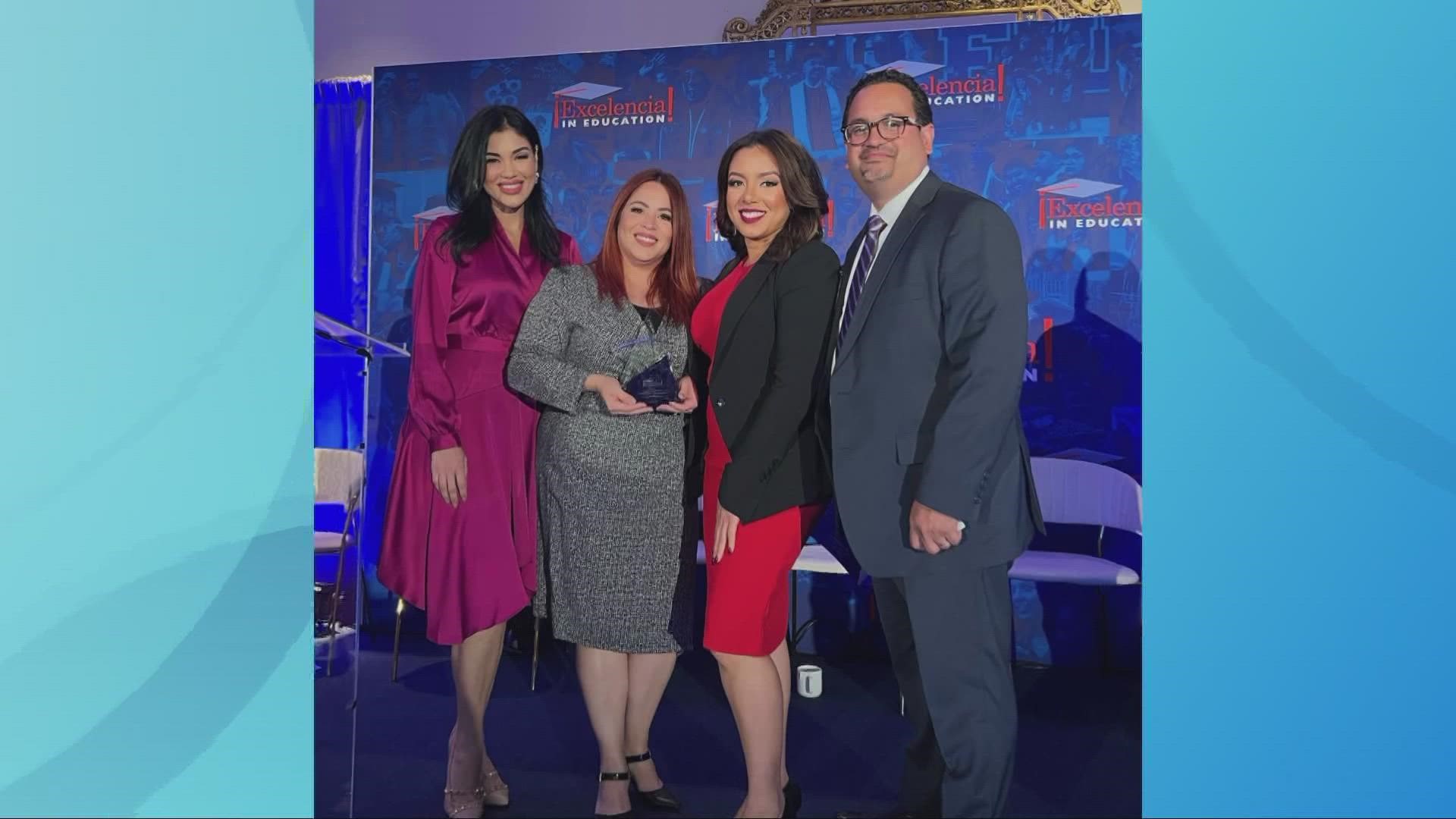 Esperanza Inc. was honored for accelerating achievement in higher education among area Hispanics.