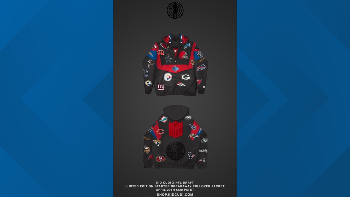 Kid Cudi And NFL Release Patchwork Starter Jacket