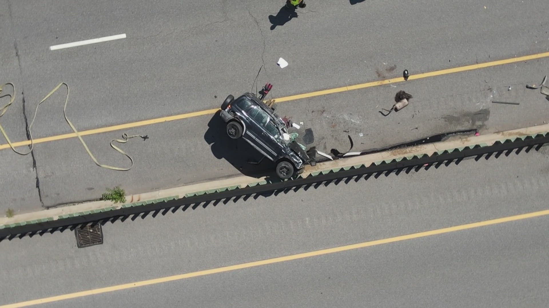 Drivers should 'expect delays and lane closures the length of I-90 EB for a few hours until the scene is cleared,' according to Euclid police.