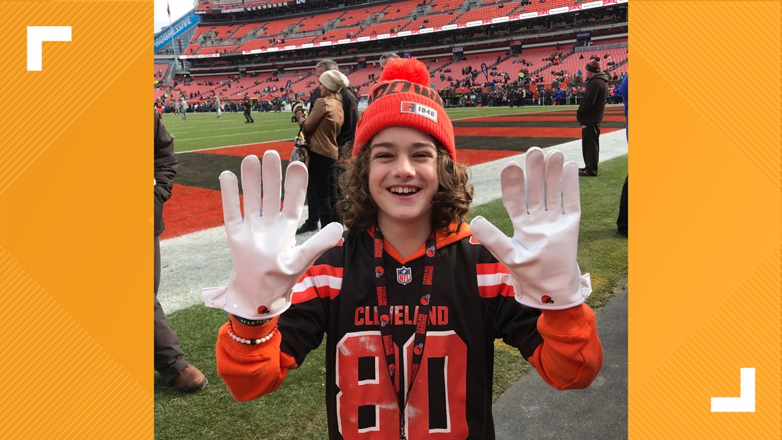 12-year-old cancer survivor to help announce Cleveland Browns selection at  NFL Draft