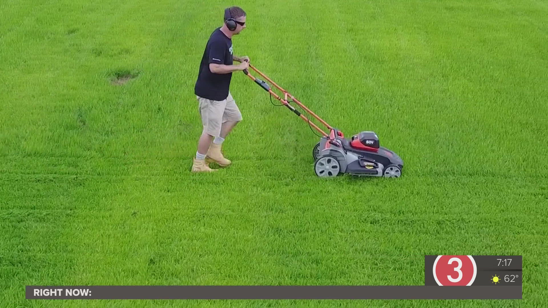 It’s a smartphone app that connects users to local lawncare professionals.
