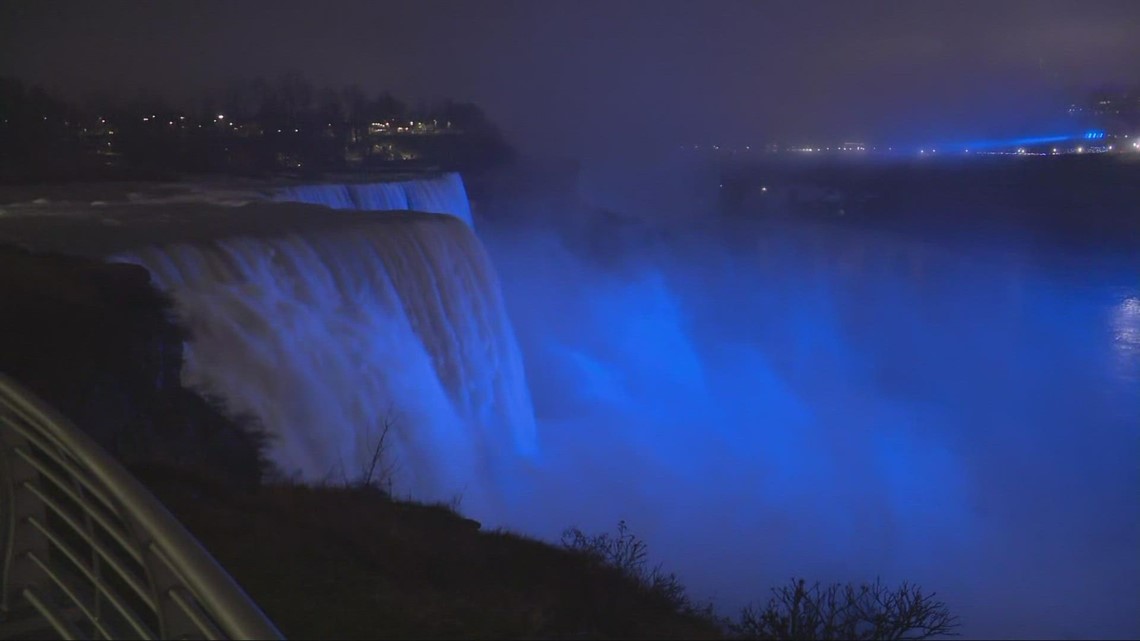 Signs of support for Hamlin shine in Ohio, Niagara Falls