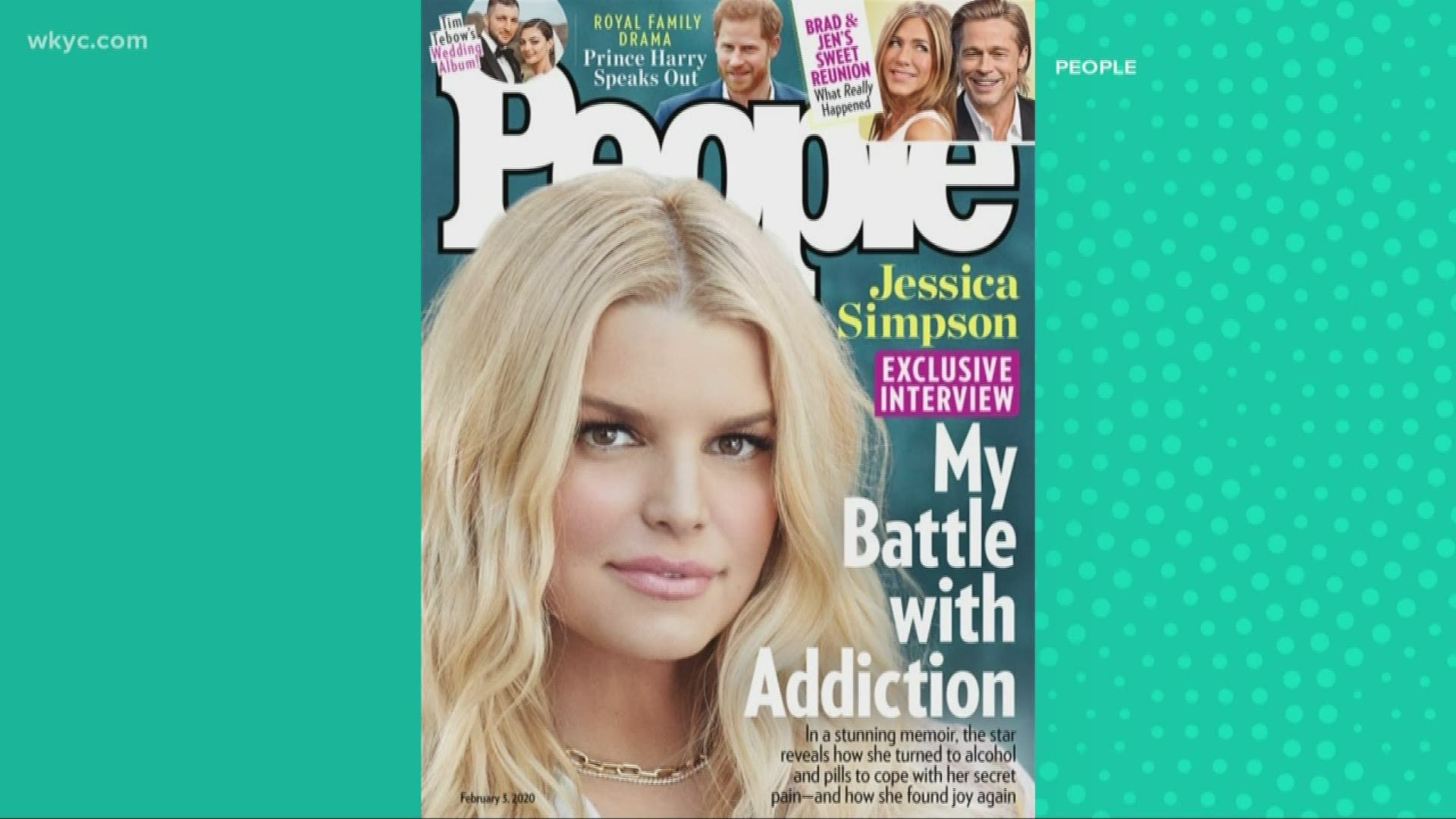 Jessica Simpson’s struggles with abuse, Harry and Meghan fighting for Archie, and the new moniker Diddy wants to go by--- Pop Break on What’s New!