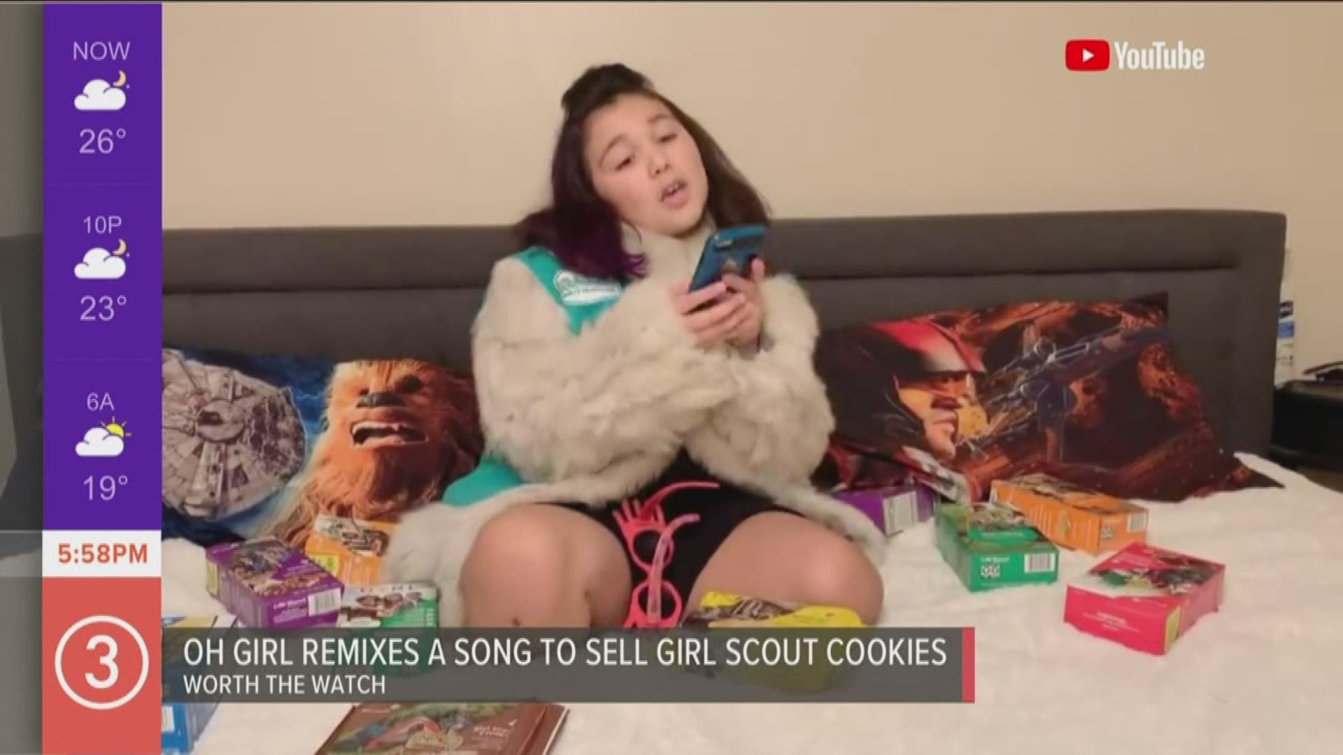 Ohio Girl Scout remixes Lizzo song as marketing tool