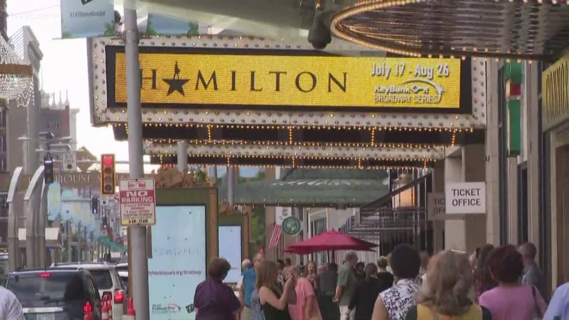 Hamilton takes on Playhouse Square and how you can get $10 tickets