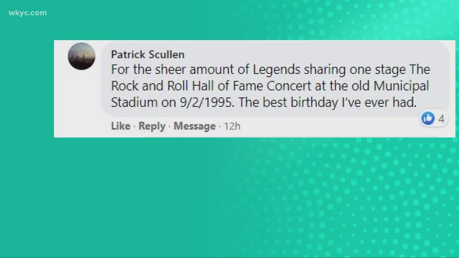 Is there one rock concert you'll never forget? Viewers share their favorite memories of the best concerts they've ever attended in Northeast Ohio.