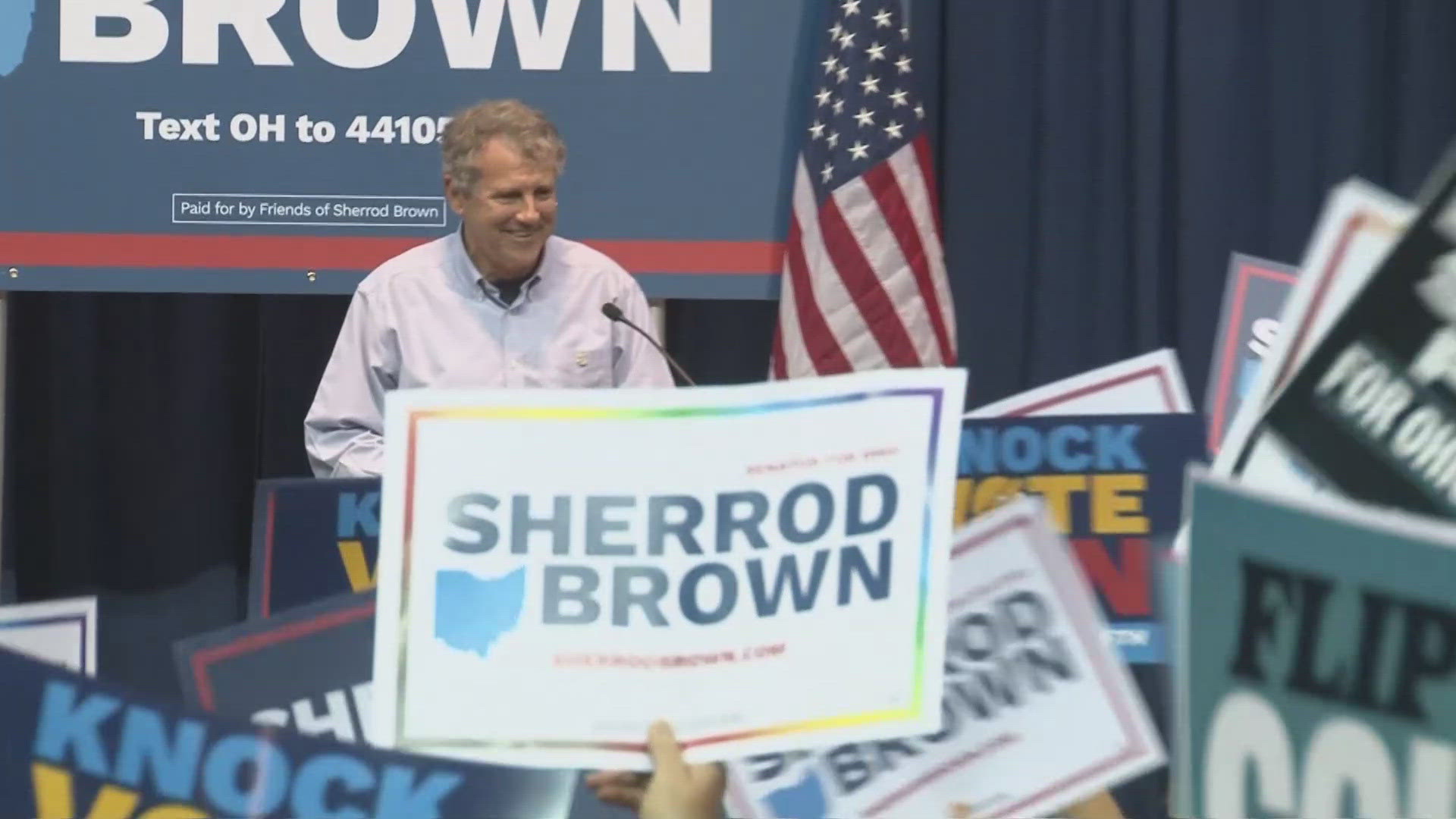 Ohio voters will decide whether to elect Republican Bernie Moreno or incumbent Democrat Sherrod Brown to the U.S. Senate in today's general election.