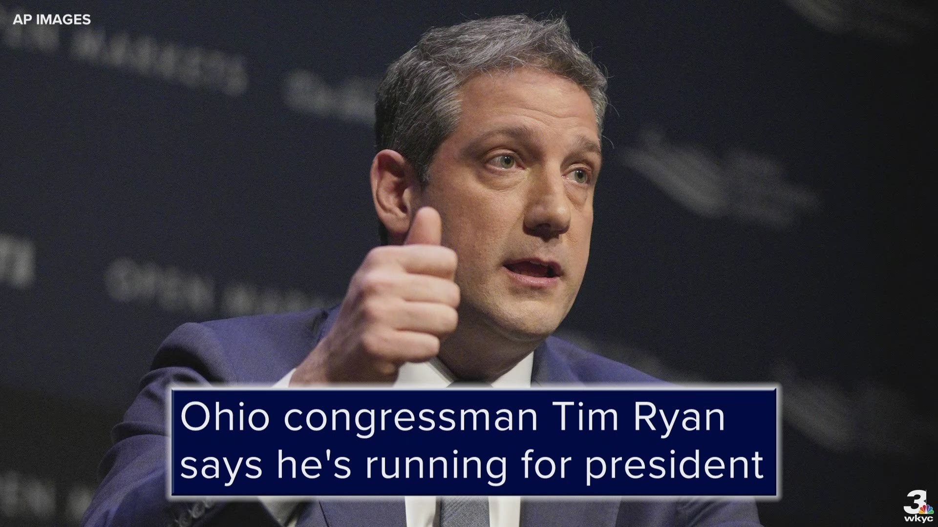 The 45-year-old announced his 2020 Democratic primary bid Thursday.
