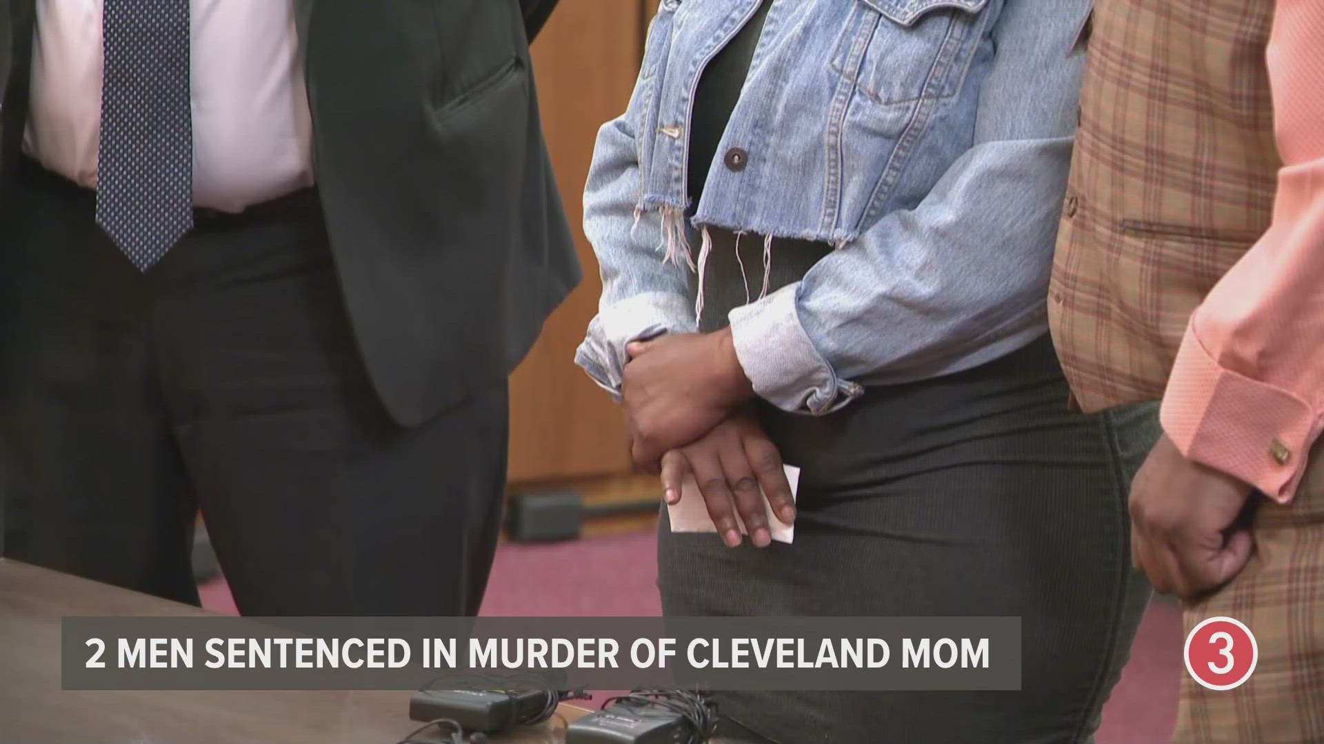 Ayesha Appling, the mother of Alyson Appling-France spoke at the sentencing for the two men who killed her daughter in front of her children in Cleveland.