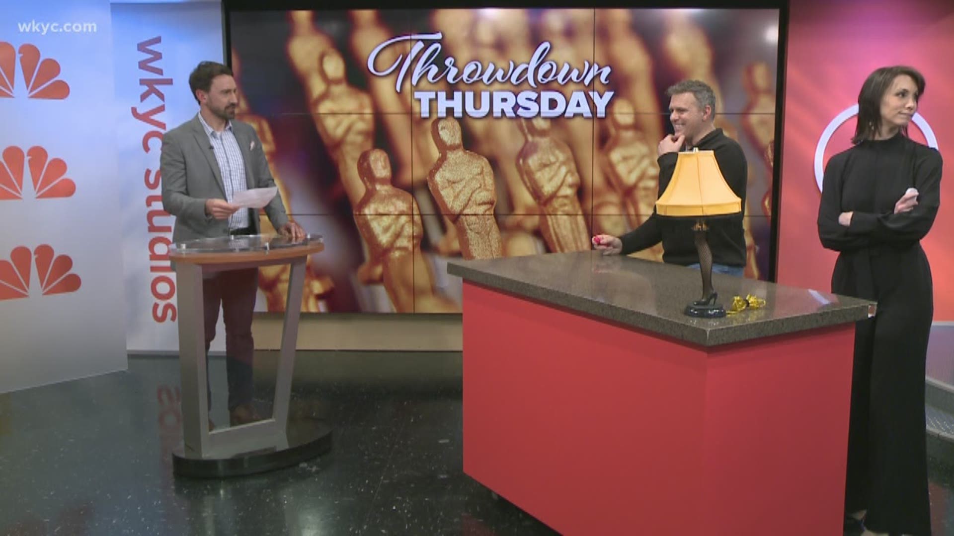 The coveted leg lamp is back up for grabs. The Oscars are this week so Jay and Betsy put their knowledge of the awards show to the test.