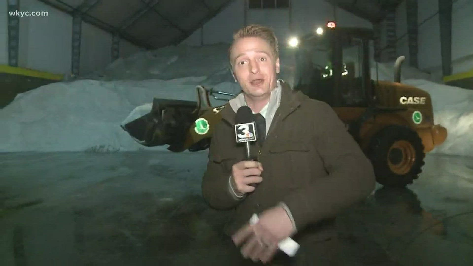 Jan. 12, 2018: As the winter storm approaches, ODOT is preparing to battle the ice and snow. WKYC's Will Ujek has some tips on how you can prepare.