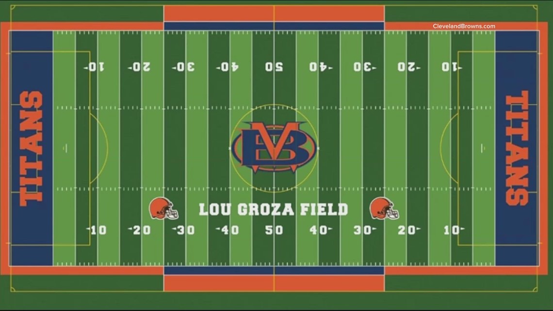 Cleveland Browns to install new, high-quality synthetic turf field at Berea's Lou Groza Field