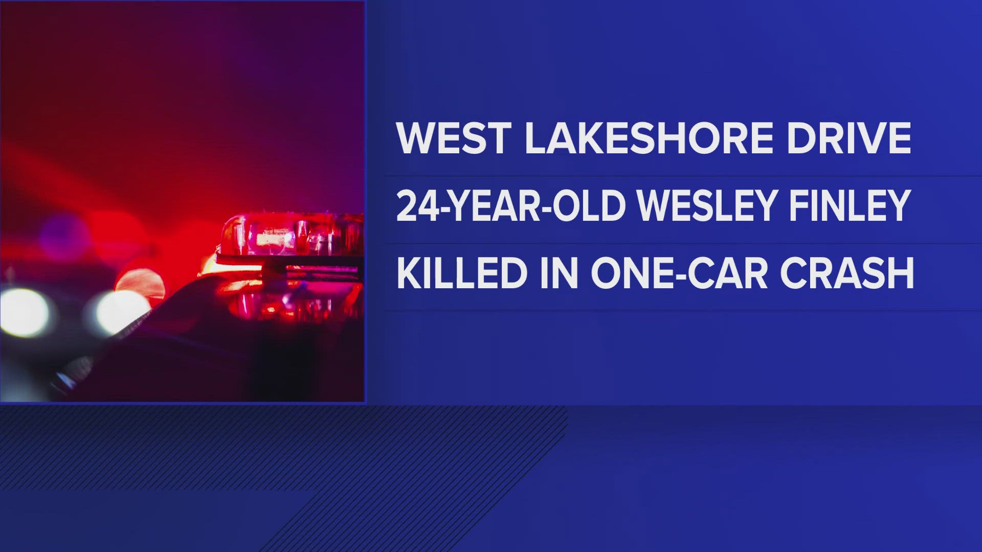 OSHP said the crash happened Monday around 2 a.m. on West Lakeshore Drive.