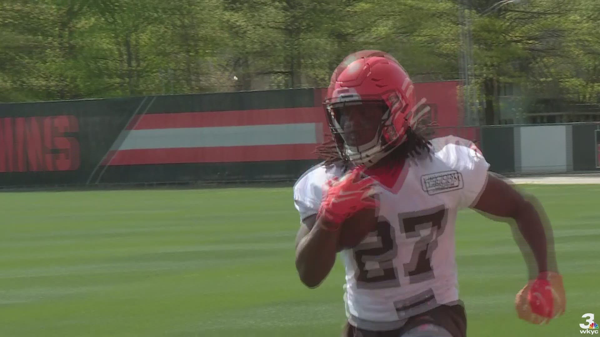 Cleveland Browns running back Kareem Hunt knows his actions will go a lot further than words when proving his bad decision-making is in the past.