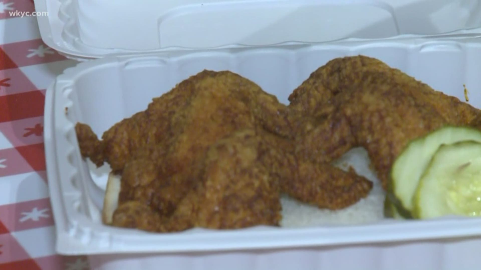 Oct. 8, 2019: The Columbus-based chicken chain specializes in Nashville-style hot fried chicken. Here's what you can expect at their new Crocker Park location.