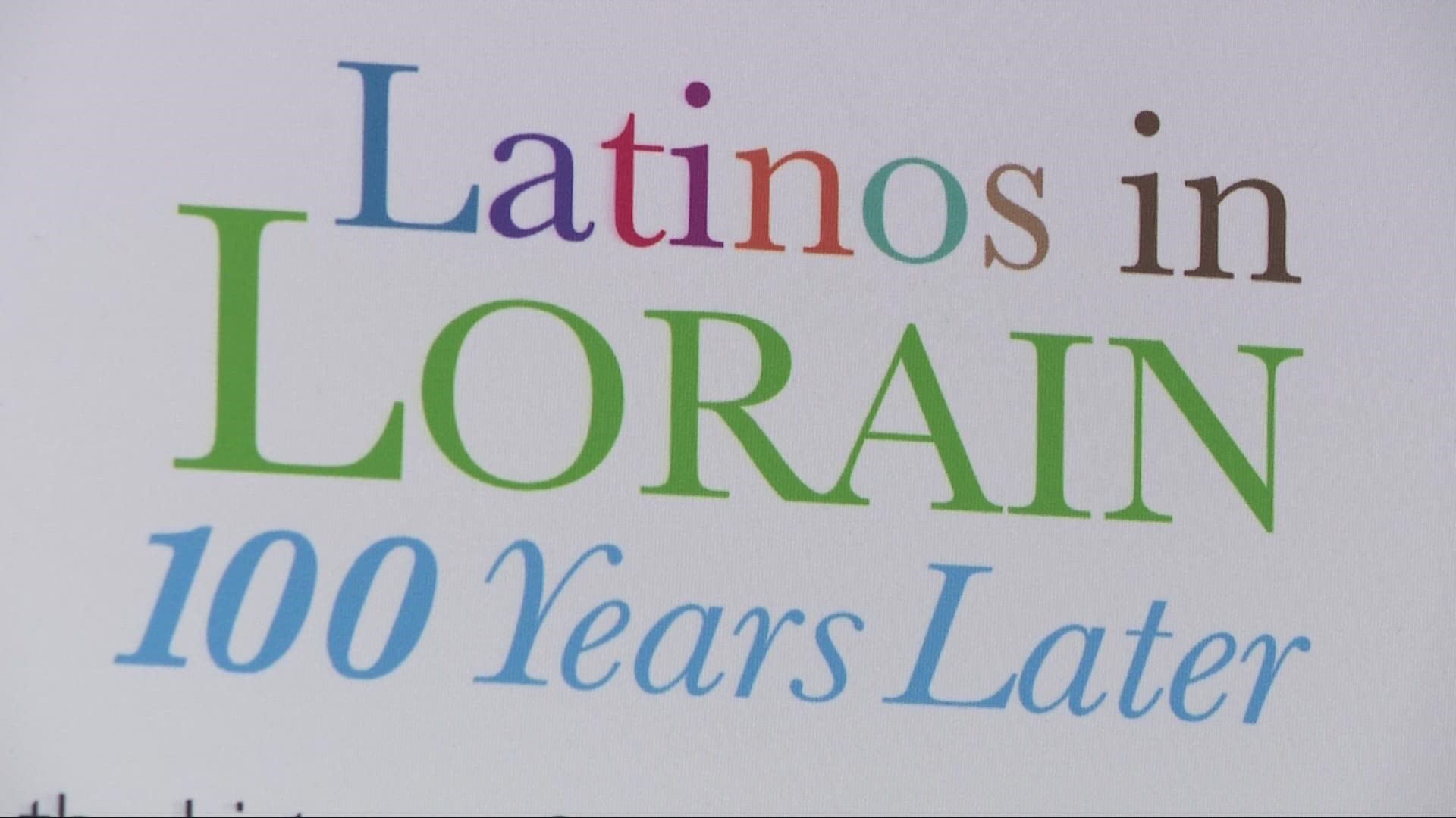 A traveling exhibit highlights the rich and long history of Latinos who settled in Lorain near Vine Avenue.