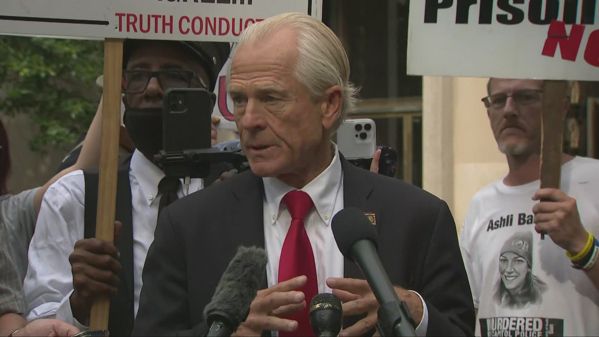 Peter Navarro was the second Trump aide to face contempt of Congress charges after former White House adviser Steve Bannon.