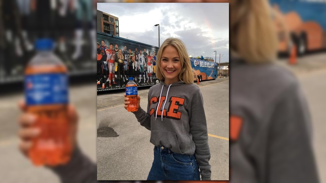 Pepsi Made an Orange Bottle Celebrating Sunday Night Football's Return to  Cleveland