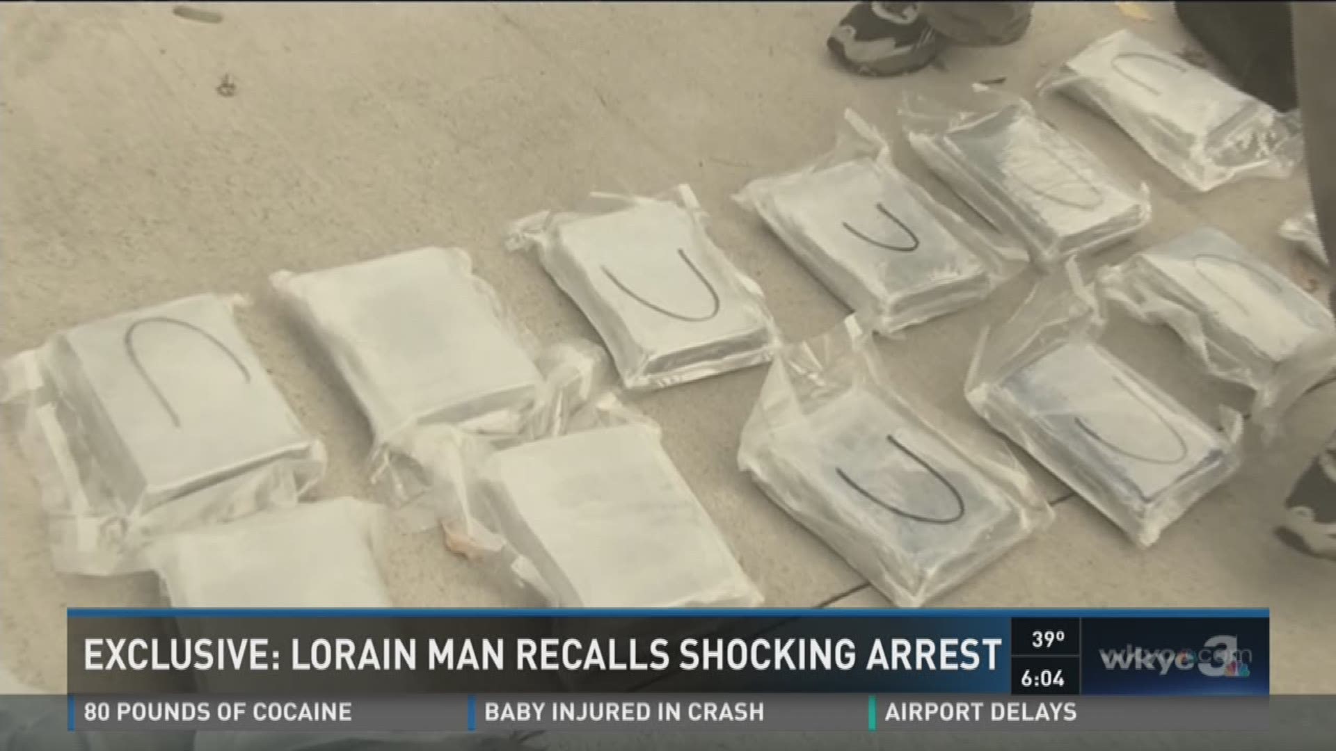Police: man arrested with nearly 80 lbs of cocaine