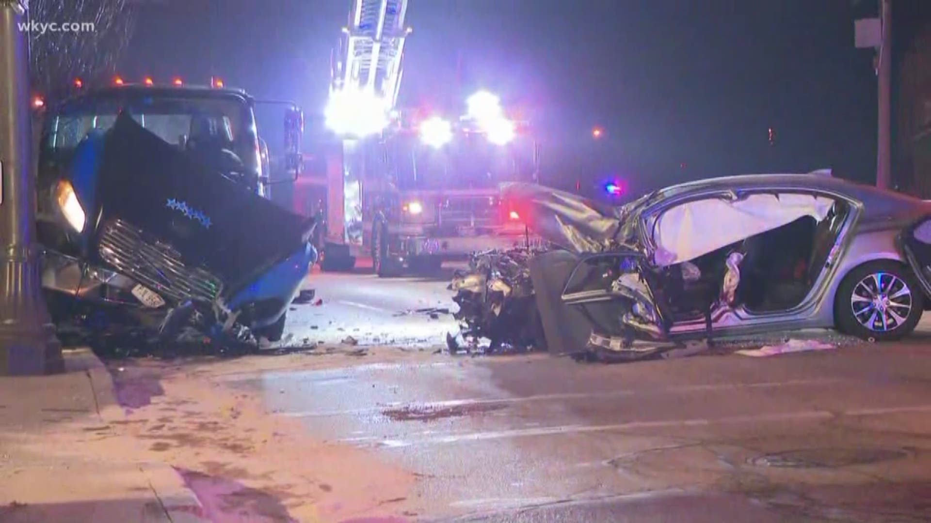 Tow truck driver struck by vehicle in Fairview Park