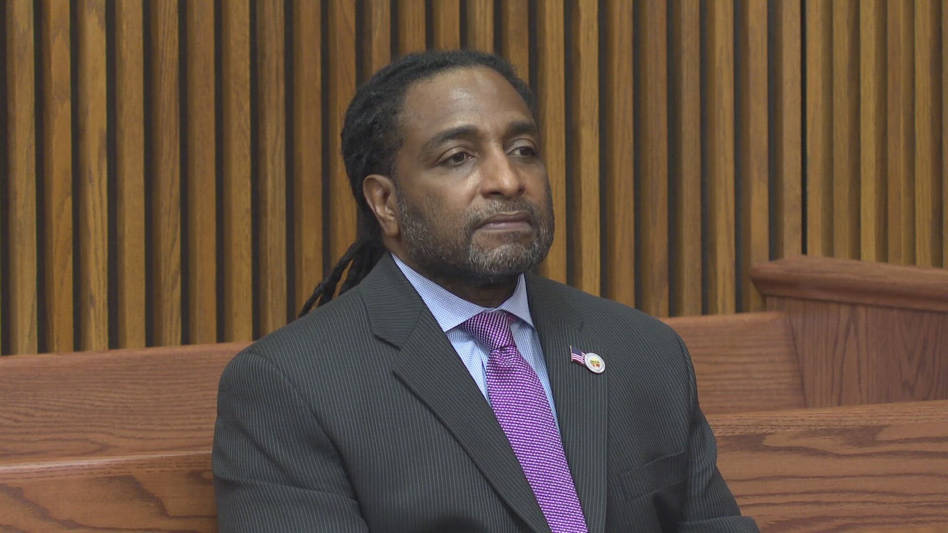 King was indicted on multiple charges, which include theft in office and having an unlawful interest in a public contract.