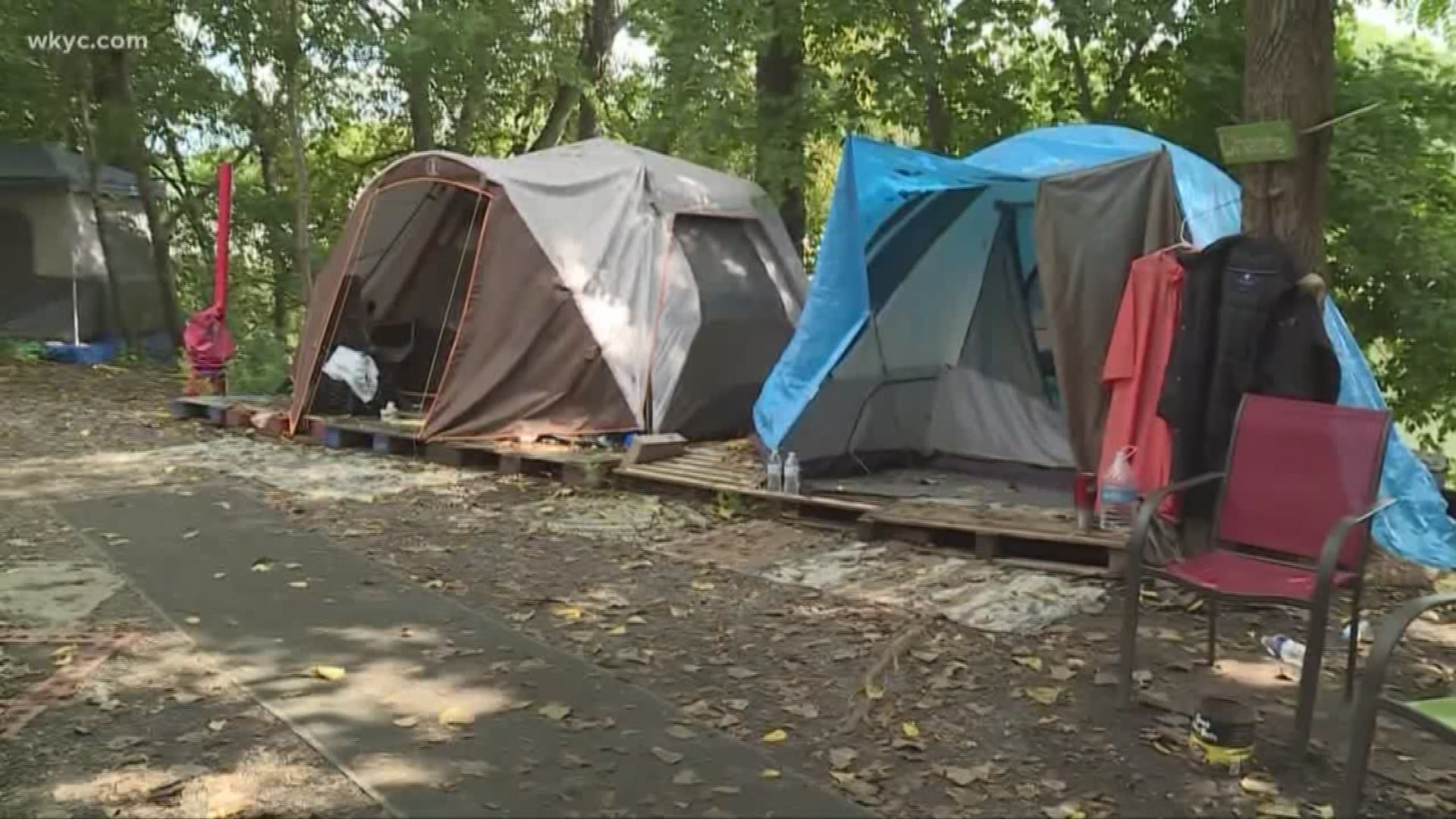 Akron's Tent City ordered to close by Thanksgiving